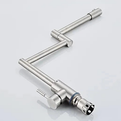 Robinet cuisine inox à bras articulé – Rotation 360°