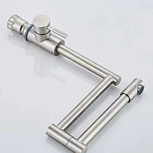 Robinet cuisine inox à bras articulé – Rotation 360°
