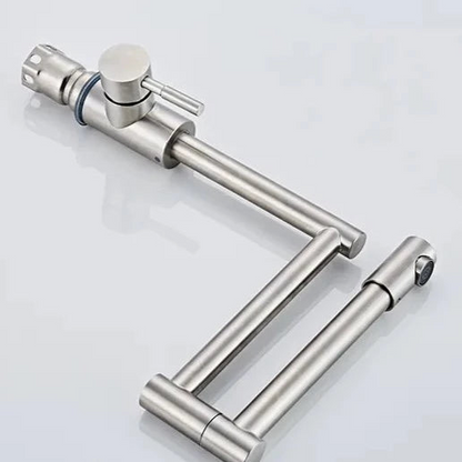 Robinet cuisine inox à bras articulé – Rotation 360°